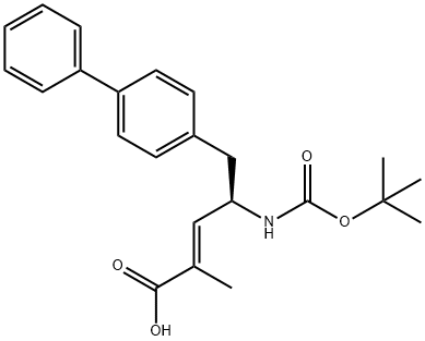 (R,E)-5-([1,1-联苯]-4-基)-4-((叔丁氧羰基)氨基)-2-甲基-2-戊烯酸 1012341-48-8