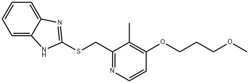 2-[[[4-(3-甲氧基丙氧基)-3-甲基吡啶-2-基]甲基]硫代]-1H-苯并咪唑