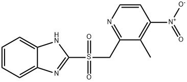 2-[[(3-甲基-4-硝基-2-吡啶基)甲基]磺酰基]苯并咪唑