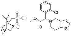 樟脑磺酸氯吡格雷 120202-68-8