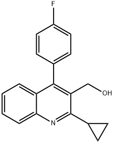 2-环丙基-4-(4-氟苯基)-3-喹啉甲醇 121660-11-5