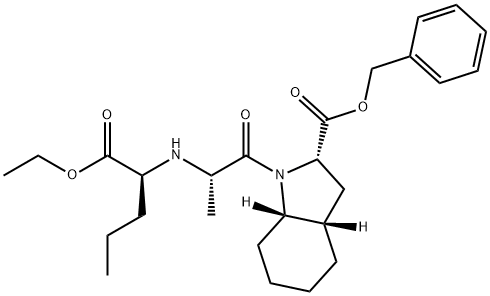 (2S,3AS,7AS)-1-[2-[乙氧基羰基-(S)-胺基]-(S)-丙酰基八氢吲哚-2-羧酸苄酯] 122454-52-8