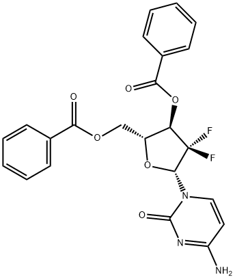 2,2-二氟-2-脱氧胞嘧啶核苷-3,5-二苯甲酸酯 134790-39-9