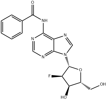 N6-苯甲酰-2-氟脱氧腺苷 136834-20-3