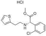 D-(+)-alpha-(2-噻吩乙胺基)-alpha-(2-氯苯基)醋酸甲酯盐酸盐 141109-19-5