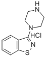 3-(1-哌嗪基)-1,2-苯并异噻唑盐酸盐 144010-02-6