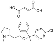 富马酸氯马斯汀 14976-57-9