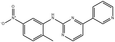N-(2-甲基-5-硝基苯基)-4-(3-吡啶基)-2-嘧啶胺