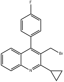 3-溴甲基-2-环丙基-4-(4-氟苯基)喹啉 154057-56-4