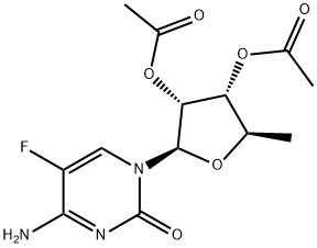 2,3-二-O-乙酰基-5-脱氧-5-氟-D-胞啶 161599-46-8