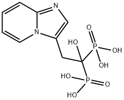1-羟基-2-(咪唑并[1,2-A]吡啶-3-基)乙烷-1,1-双膦酸 180064-38-4