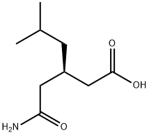 (R)-(-)-3-(氨甲酰甲基)-5-甲基己酸 181289-33-8