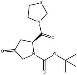 (2S)-4-氧代-2-(3-噻唑烷基羰基)-1-吡咯烷羧酸叔丁酯 401564-36-1