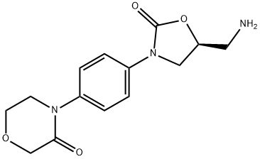 4-[4-[(5S)-5-(氨甲基)-2-羰基-3-唑烷基]苯基]-3-吗啡啉酮 446292-10-0