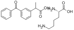 赖氨酸酮基布洛芬 57469-78-0