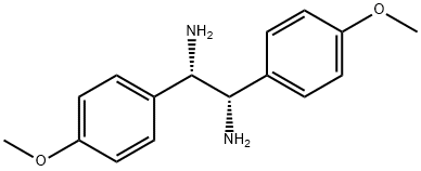 (1R,2R)-(+)-1,2-二(4-甲氧基苯基)-乙二胺 58520-04-0