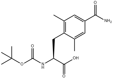 4-(氨基羰基)-N-[(1,1-二甲基乙氧基)羰基]-2,6-二甲基-L-苯丙氨酸 623950-02-7