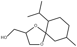 6-异丙基-9-甲基-1,4-二氧螺环[4,5]癸烷-2-甲醇 63187-91-7