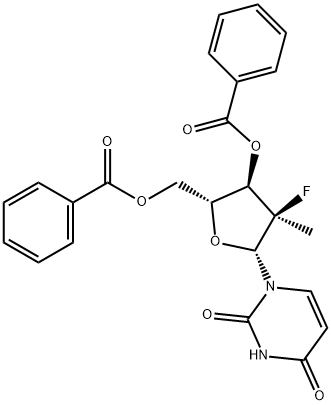 (2R)-2-脱氧-2-氟-2-甲基尿苷 3,5-二苯甲酸酯