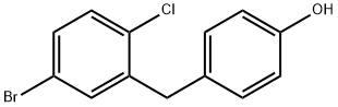 4-(5-溴-2-氯苄基)苯酚 864070-18-8