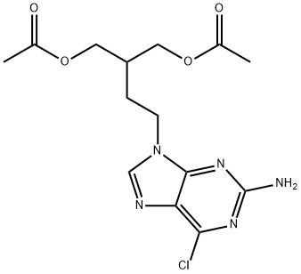 9-(4-乙酰氧基-3-乙酰氧甲基丁基)-2-氨基-6-氯嘌呤